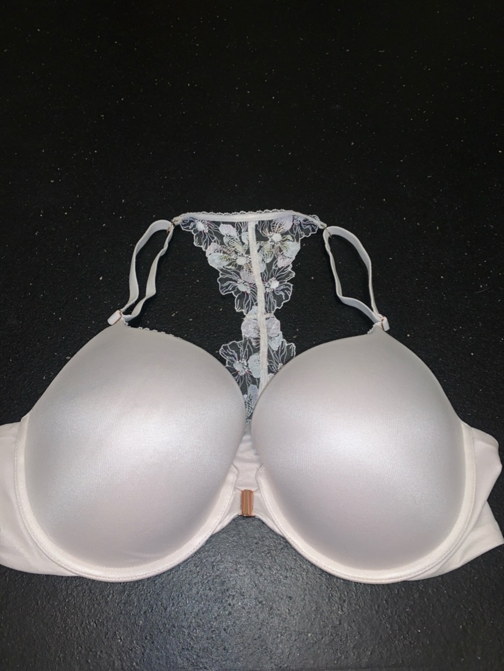 Body by Victoria Racerback Perfect Shape - Light Ivory Lace-Back - 38D
